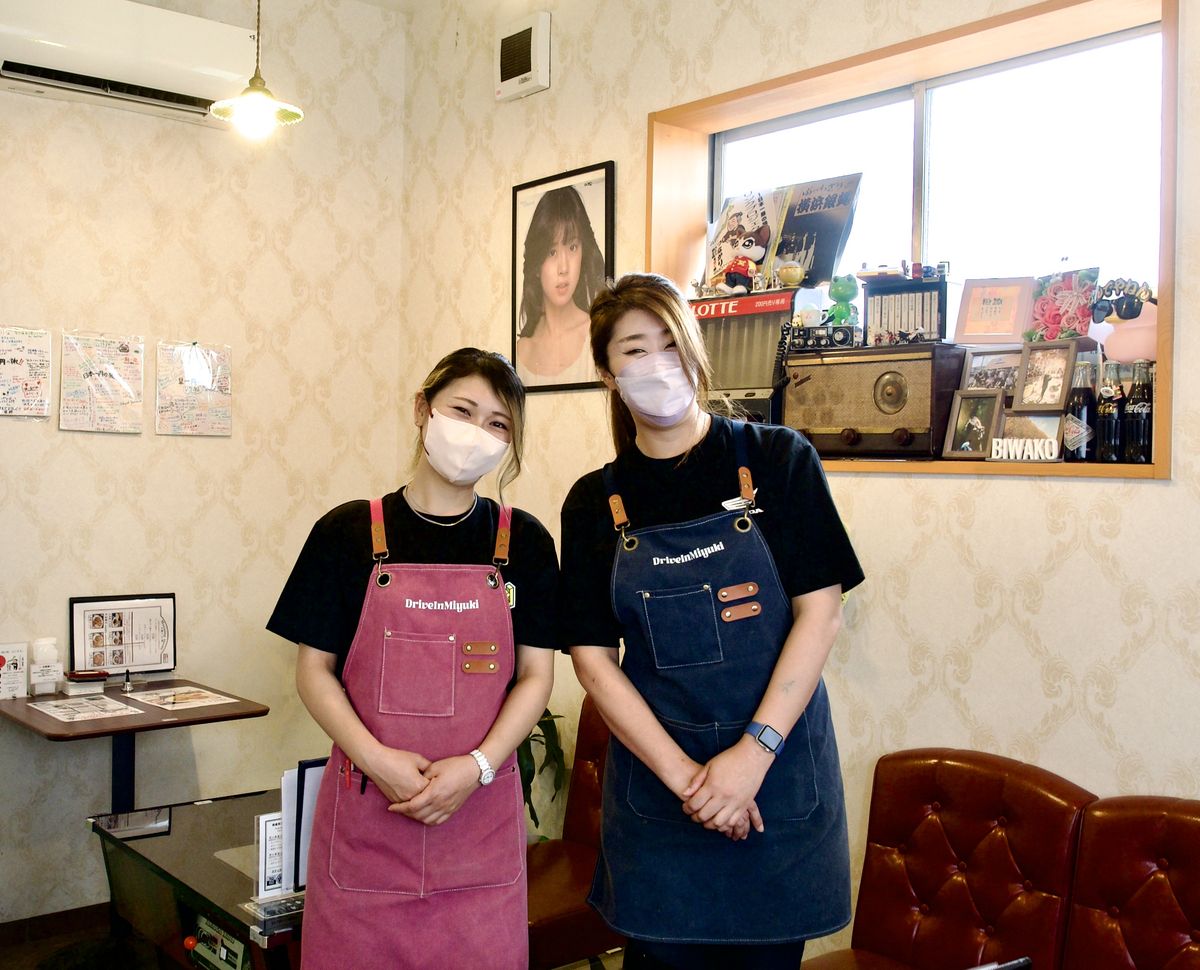 宮川美幸さんとスタッフのあいさん